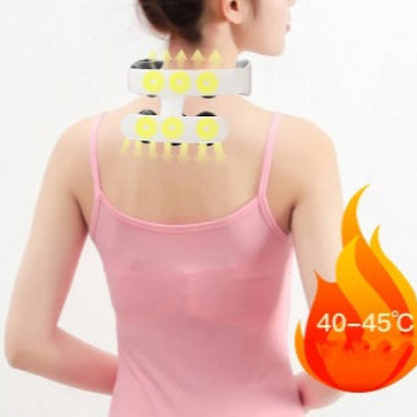 Masajeador térmico de columna cervical con 6 cabezales de masaje