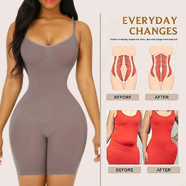 Body sin costuras para mujer marron L/XL