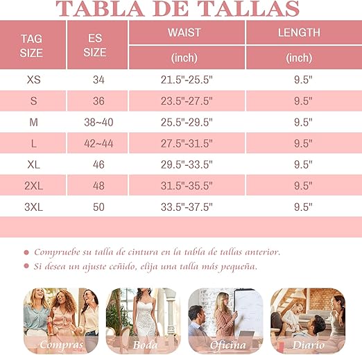 Faja reductora moldeadora L