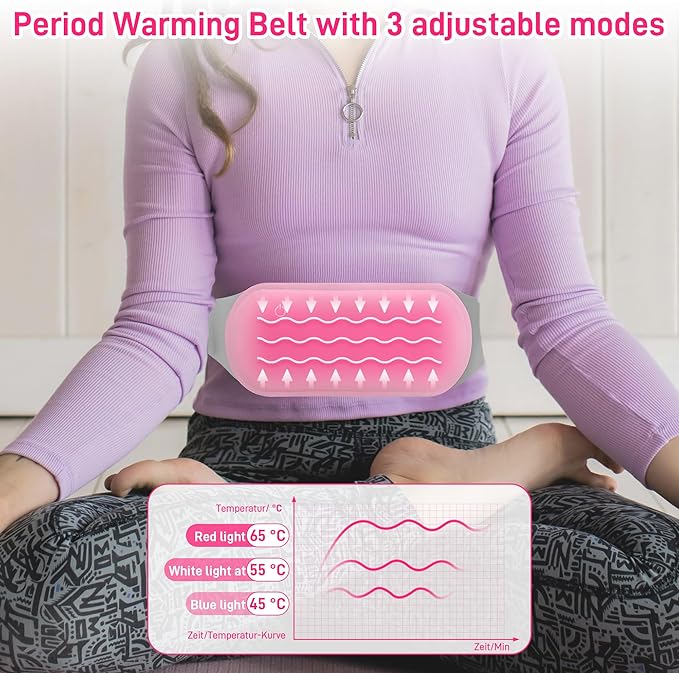 Almohadilla de calentamiento menstrual
