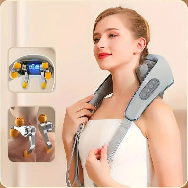 Masajeador de cuello y hombros 5D