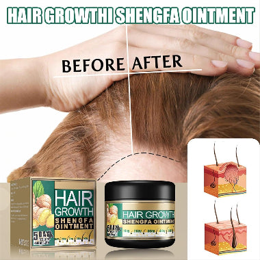 Crema de Jengibre para el Crecimiento del Cabello