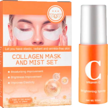 Set de almohadilla y gel hidratante de colágeno - additional image 3